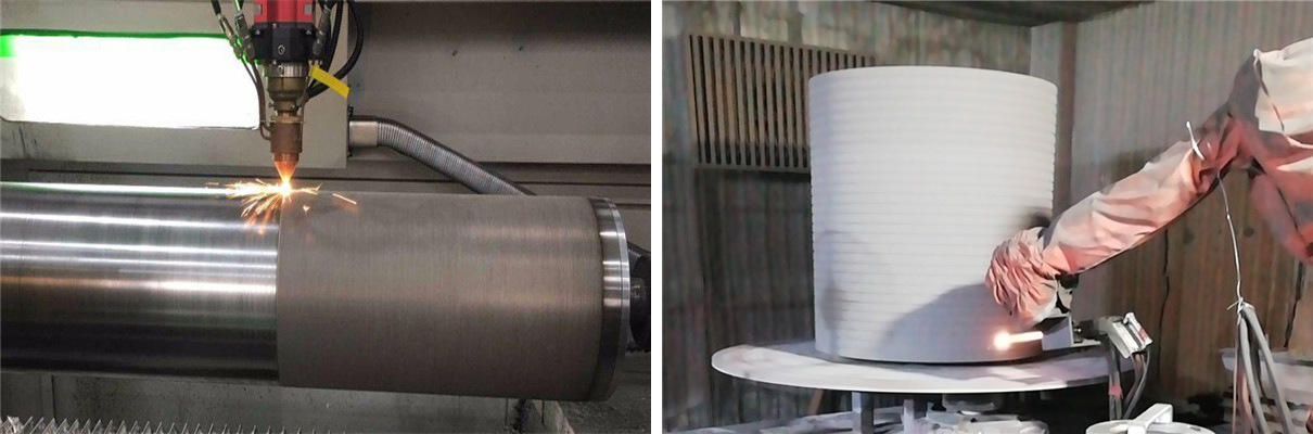 金屬熱噴塗與激光熔覆技術有什麽不同