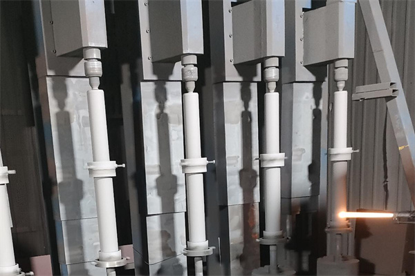 天盟公司金屬熱噴塗強化持續施工中 天盟公司金屬熱噴塗強化持續施工中